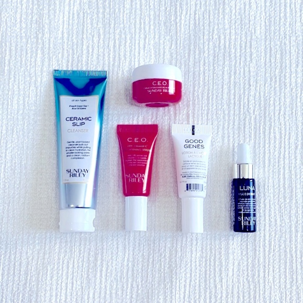 SUNDAY RILEY 5 Piece Skincare Set NWT